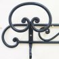 Coat Hangers Hanger Wrought Iron Wall Wall Vintage Design 4 Hooks Ch