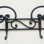 Coat Hangers Hanger Wrought Iron Wall Wall Vintage Design 4 Hooks Ch