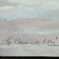 Painting Vintage Watercolour Landscape Signed Emilia Romagna 13x9 1/8in P14