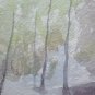 Painting Vintage Watercolour Landscape Signed Emilia Romagna 13x9 1/8in P14