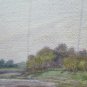 Painting Vintage Watercolour Landscape Signed Emilia Romagna 10 5/8x7 1/8in