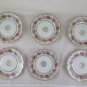 Six Saucers for Coffee Porcelain Mz Austria Moritz Zdekauer Pottery Plate R31