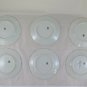 Six Saucers for Coffee Porcelain Mz Austria Moritz Zdekauer Pottery Plate R31