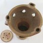 Old Pot Cooker in Terracotta Incense Burner Burner Incense X3
