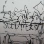 Old Drawing a Theme Political of Painter Communist G.Pancaldi