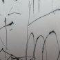 Old Drawing a Theme Political of Painter Communist G.Pancaldi