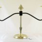 Table Lamp Desk Lampshade Brass Vintage Made by hand 3 Lights CH2