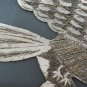 Pair of Fret Decorative Wrought Iron Painted Engraved a Engraving CH13 97 98