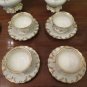 Antique Service for Tea Eight People Porcelain and Gold Italy End 2624 8/12ft1