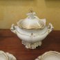 Antique Service for Tea Eight People Porcelain and Gold Italy End 2624 8/12ft1