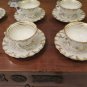 Antique Service for Tea Eight People Porcelain and Gold Italy End 2624 8/12ft1