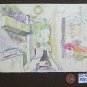 Drawing Preparatory Sketch Jigs Opera of Painter G.Pancaldi P28.7