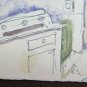 Drawing Preparatory Sketch Jigs Opera of Painter G.Pancaldi P28.7