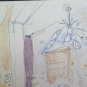 Drawing Preparatory Sketch Jigs Opera of Painter G.Pancaldi P28.7