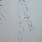 Drawing Sketch on Basket Studio for I Fugure Whole Pen on Basket Vintage P28.7