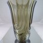 Vase Vintage Glass Shaped like Stem Glass Art Nouveau Denmark Scandanavia R24