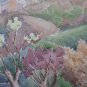 Painting Vintage Landscape Countryside Modena Watercolour 20 1/2x13 3/8in P14