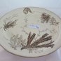 Large Plate in Ceramic Vintage Ideale as Fruit Bowl Centerpieces R68