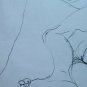 Drawing Pen on Basket Preparatory Sketch Studio for Figure Full P28.7