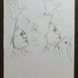 Portrait by Palmiro Togliatti Drawing Sketch Opera Painter Communist P28.7