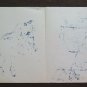 Old Preparatory Sketch of Painter Gaetano Pancaldi 1922-2014 P28.7