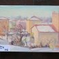 Antique Painting Oil on board Painting Style Impressionist Landscape Snow P16