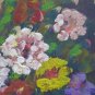 Painting Style Impressionist Painting to Oil on board Blossom Floral V