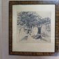 Antique Incision Engraving with Frame in Briar Denmark Beginning`S R116
