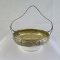 Antique Trash Can Centerpieces Eneret Astral Silverplate Art Nouveau Bowl R90