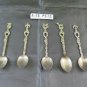 7 Chandra for Coffee' in Metal Silver Vintage half' Twentieth Century PS12