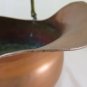 Old Cache Pot Copper with Handle in Ceramic Vase Planter Vintage R132