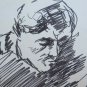 Old Drawing Opera of Pittora G.Pancaldi Sketch for Shapes on Basket P28.7