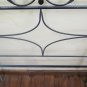 Couple Tie Iron Wrought Bed Single a Square Handmade Vintage 20