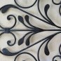 Couple Tie Iron Wrought Bed Single a Square Handmade Vintage 20