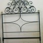 Couple Tie Iron Wrought Bed Single a Square Handmade Vintage 20