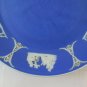 2 Dishes Porcelain Wedgwood Blue White Style Athlete Vintage PS5