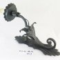 Wall Iron Light Wall to a Flame Vintage First Twentieth Century VS3