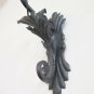Wall Iron Light Wall to a Flame Vintage First Twentieth Century VS3
