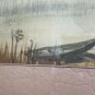 Painting Antique Painting Watercolour Landscape Denmark Scandanavia Signed R96