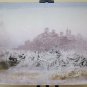 Painting Vintage Modern Antiques 1960's Landscape Castelvetro of Modena P31