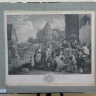 Engraving Antique Les Oeuvres of Misericorde. Dédié Au Roy for David Teniers X9