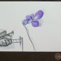 Drawing Pencil on Basket Years 40 Opera of Painter G.Pancaldi of Modena P28.7