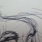 Lion Old Drawing Sketch Opera Painter Gaetano Pancaldi 1922-2014 P28.7