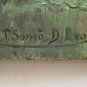 Painting Oil on Linen Signed Painting Oil Landscape Countryside Animals R93