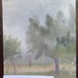Antique Sketch Painting to Watercolour Studio for Landscape Countryside P28.4