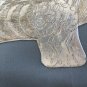 Pair of Fret Decorative Shaped like Bird Engraved on Iron by hand Ch 13 86 87