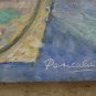 Painting Painting Oil on Linen Signed Original Style Impressionist Blossom p6
