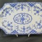 Plate for Capacity with 3 Saucers in Ceramic Vintage Saxon Made in England R120