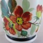 Vase in Ceramic Hand-Painted with Blossom Ideale Kitchen for Cookie R52