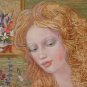 Painting Modern a Technical Mixed Portrait Feminine Nude Symbolist Years 90
